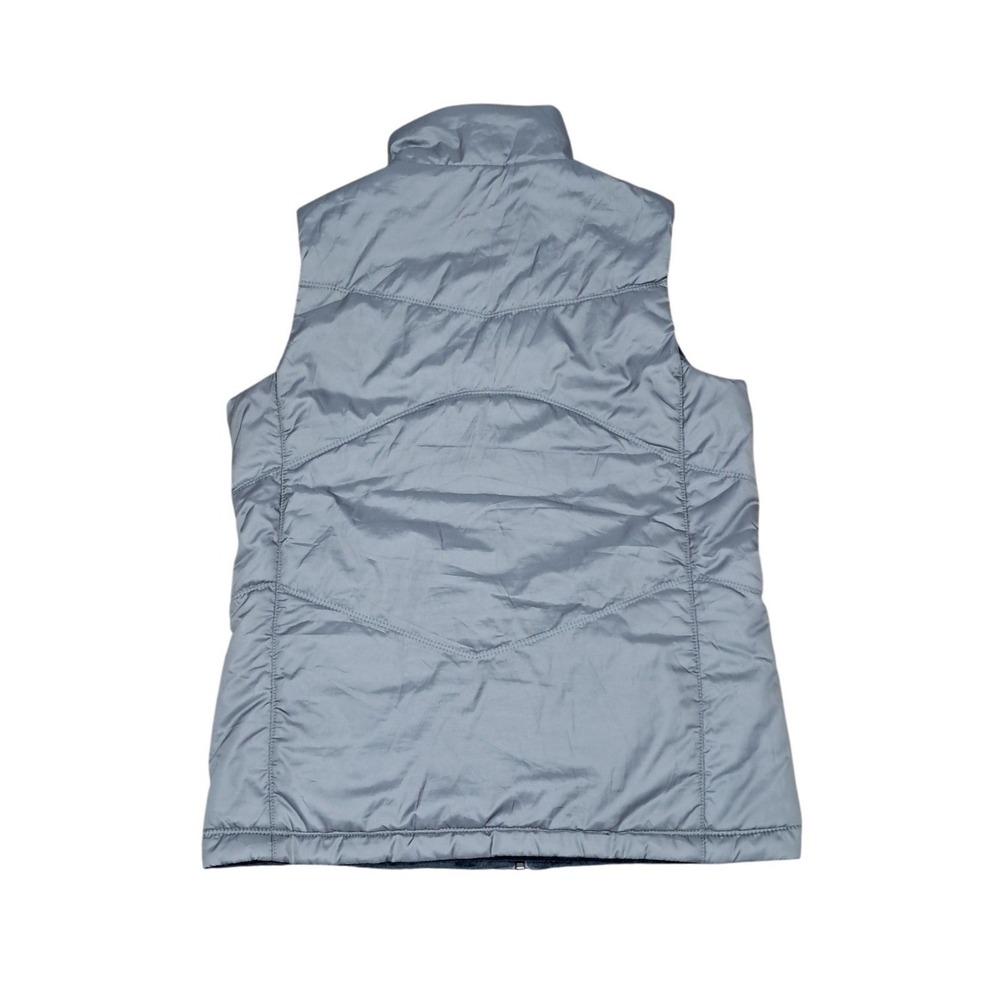 Marmot Reversible Fleece Lined Puffer Vest Grey Size Small - Picture 2 of 7